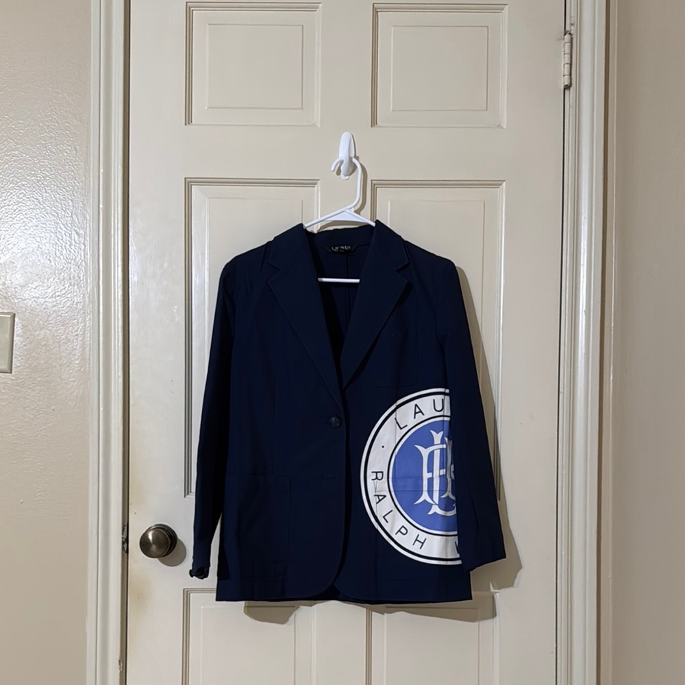 Ralph Lauren Blue Blazer Classic Formal Jacket